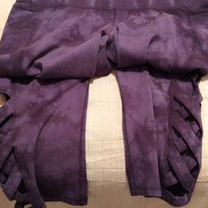 Livi bluetyedyed knit Caprilegging 18/20NWOT